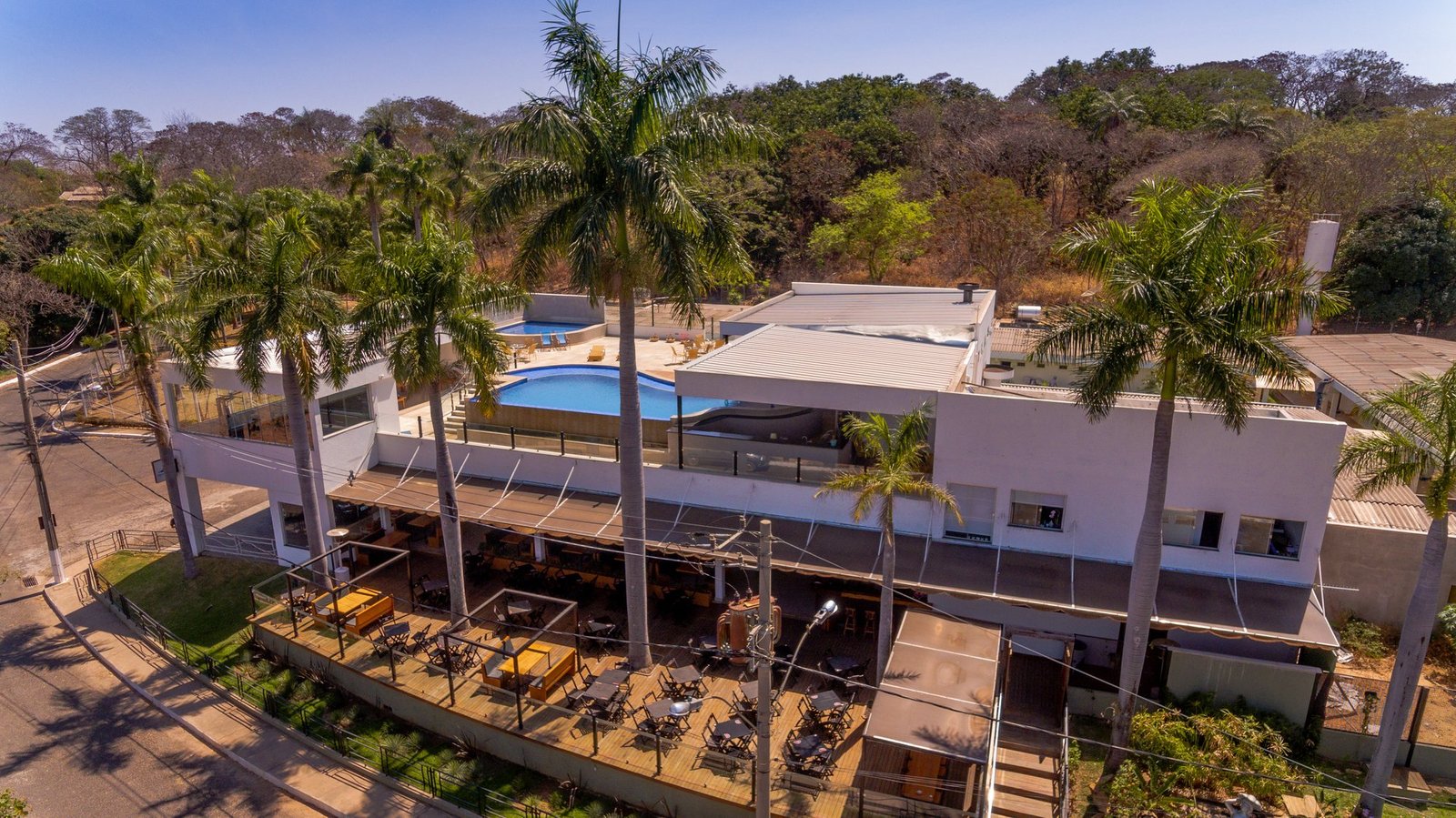 Fachada do hotel